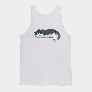 Napping Kitty Tank Top